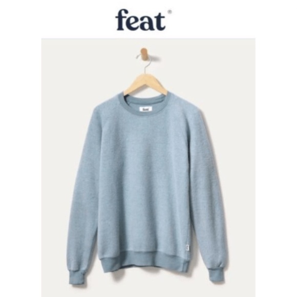Feat BlanketBlend Denim Crewneck Sweater - Picture 6 of 9